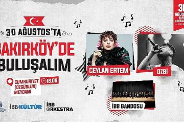 İstanbul, 30 Ağustos Zafer Bayramı'nı Dolu Dolu Kutluyor