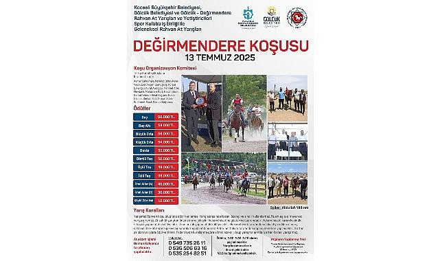 Rahvan at heyecanı 13 Temmuz'da Gölcük'te yaşanacak Rahvan at heyecanı 13 Temmuz'da Gölcük'te yaşanacak
