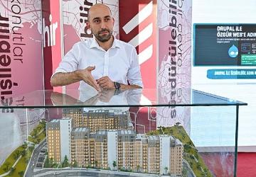 Büyükşehir'in sosyal konut projesi İEF'de VR gözlükle tanıtılıyor