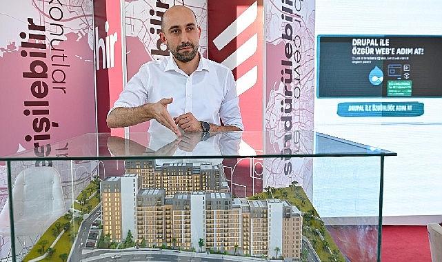 Büyükşehir'in sosyal konut projesi İEF'de VR gözlükle tanıtılıyor