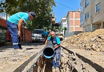 Maltepe'de altyapı çalışmaları hız kazandı