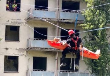 Konya İtfaiyesi, Gürcistan’da Arama Kurtarma Eğitimi Verdi