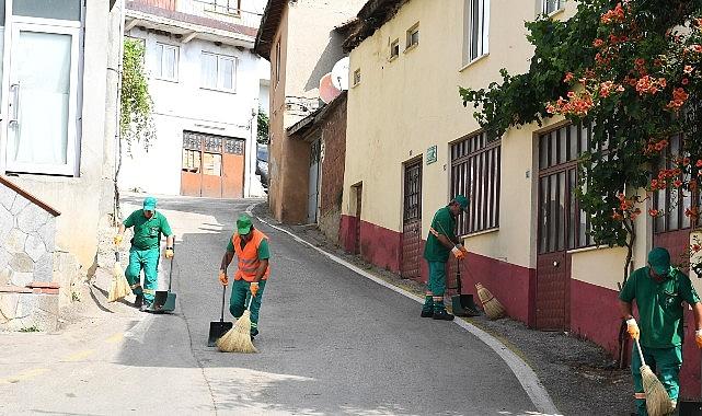 Osmangazi'de her gün 270 kilometre alan temizleniyor Osmangazi'de her gün 270 kilometre alan temizleniyor