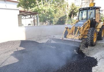 Canik'te Asfalt Yol Atağı