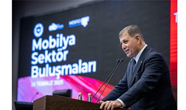 Başkan Tugay mobilya sektörünün geleceğine yön verecek formülleri anlattı Başkan Tugay mobilya sektörünün geleceğine yön verecek formülleri anlattı