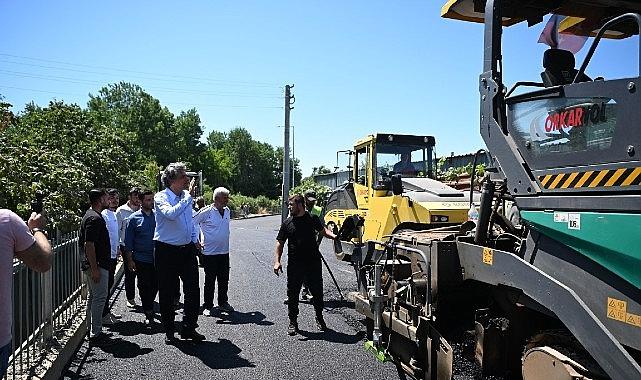 Kartepe İçmeler Caddesi'nde Asfaltlama Çalışmalarını Tamamladı Kartepe İçmeler Caddesi'nde Asfaltlama Çalışmalarını Tamamladı