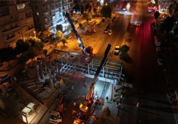 Yeni Girne Caddesi yayalar için daha güvenli oluyor