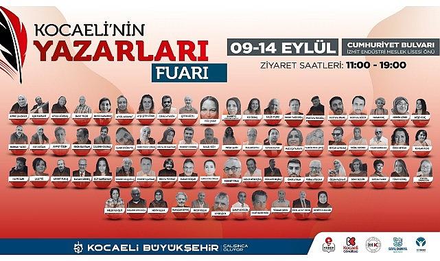 Kocaeli'nin yazarları okurlarıyla buluşuyor