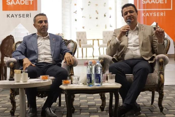 Saadet Partisi Lideri Arıkan, Kayseri’de Partililerle Bir Araya Geldi Saadet Partisi Lideri Arıkan, Kayseri’de Partililerle Bir Araya Geldi