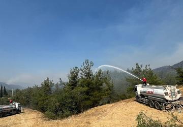 Büyükşehir A Takımı, yangınlar için seferber oldu