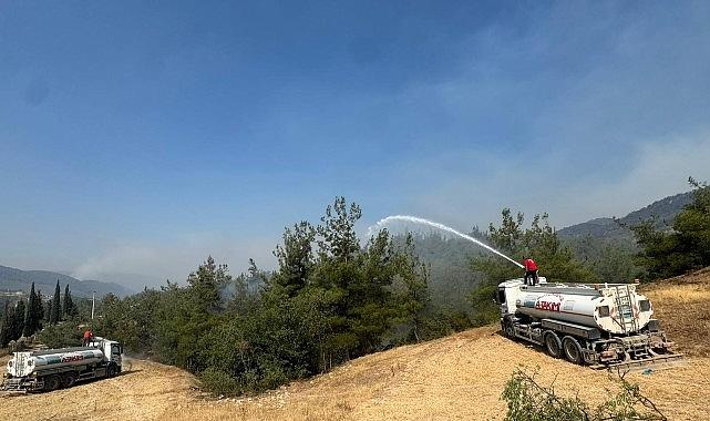 Büyükşehir A Takımı, yangınlar için seferber oldu