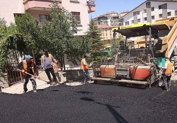 Çankaya'da Asfalt Çalışmaları Hız Kesmiyor