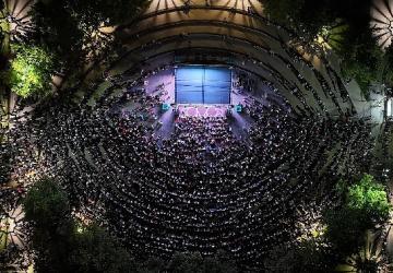 Konyalılar Açık Hava Sinema Etkinliği İle Keyifli Bir Yaz Akşamı Geçirdi