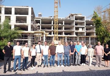 Ege Üniversitesinde dev teknopark kompleksi hızla yükseliyor