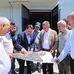 Büyükakın, Cumaköy ve Ovacık'taki altyapı çalışmalarını inceledi