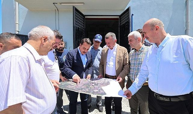 Büyükakın, Cumaköy ve Ovacık'taki altyapı çalışmalarını inceledi Büyükakın, Cumaköy ve Ovacık'taki altyapı çalışmalarını inceledi