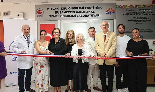 DEÜ'de KİT-VAK Destekli Onkoloji Laboratuvarı Açıldı