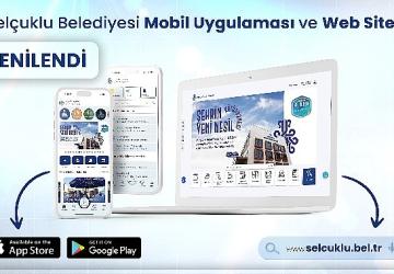 Selçuklu Belediyesi yenilenen web sitesi ve mobil uygulamasıyla vatandaşlara birçok yeniliği sunuyor