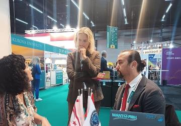 Ege Üniversitesi “EAIE 2025" Fuarında Türkiye'yi temsil etti