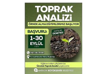 Büyükşehir'den üreticiyi eğitim desteği