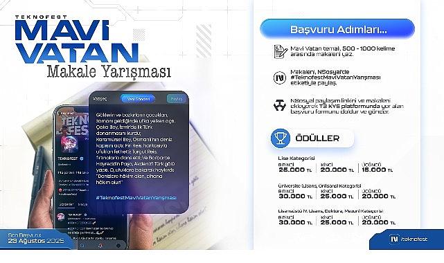 TEKNOFEST'te Mavi Vatan Ruhunu Keşfetmeye Hazır mısın? TEKNOFEST'te Mavi Vatan Ruhunu Keşfetmeye Hazır mısın?