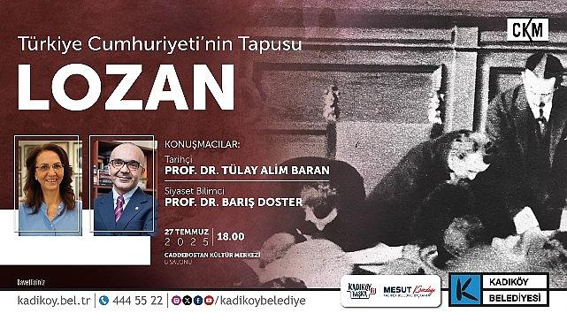 Lozan Antlaşması'nın 102. Yılına Özel Söyleşi CKM'de