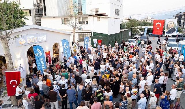 Güzelbahçe'de yeni bir sosyal yaşam alanı Güzbel Dut Dibi hizmete açıldı Güzelbahçe'de yeni bir sosyal yaşam alanı Güzbel Dut Dibi hizmete açıldı