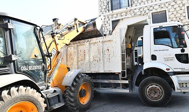 Çiğli'de moloza kararlı müdahale, halka çağrı…