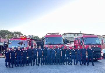 Kocaeli İtfaiyesi Çanakkale'ye gitti
