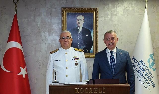 Garnizon Komutanı'ndan Başkan Büyükakın'a iadei ziyaret Garnizon Komutanı'ndan Başkan Büyükakın'a iadei ziyaret