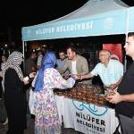 Nilüfer'de kandil geleneği mahallelerde yaşatıldı