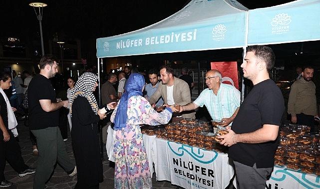 Nilüfer'de kandil geleneği mahallelerde yaşatıldı Nilüfer'de kandil geleneği mahallelerde yaşatıldı