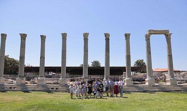 Konak'ta çocuklara kültürel miras bilinci aşılanıyor Konak'ta çocuklara kültürel miras bilinci aşılanıyor