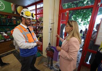 Bakırköy'deki binalara deprem testi