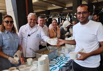 Başkan Şadi Özdemir, Fethiye Mahallesi'nde vatandaşlarla buluştu
