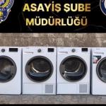 Depremzedelerin çamaşır makinelerini çalan şüpheliler yakalandı