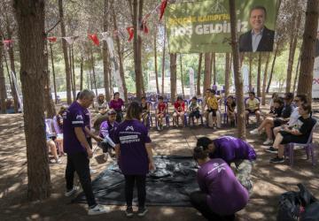 Tarsus’ta Anneler ve Çocuklar Doğada Nefes Aldı