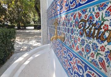 Kültürpark'ın tarihi çeşmesi 94'üncü İEF'ye hazır