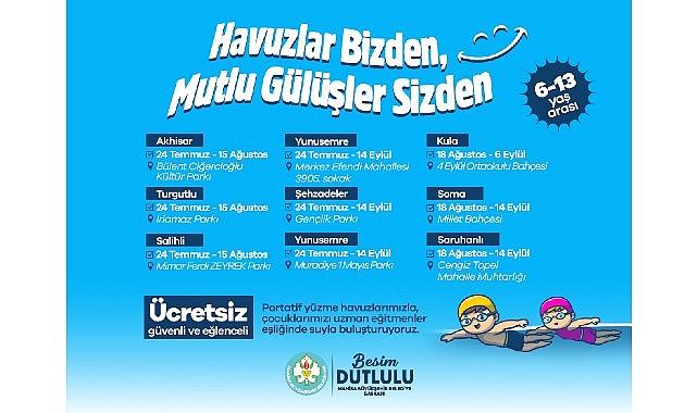 Büyükşehir'in Havuzları Çocuklarla Buluşuyor Büyükşehir'in Havuzları Çocuklarla Buluşuyor