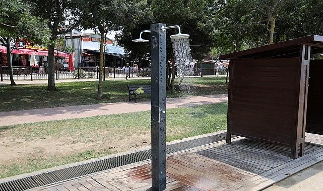 Büyükşehir'den sahillerde su tasarrufu hamlesi Büyükşehir'den sahillerde su tasarrufu hamlesi