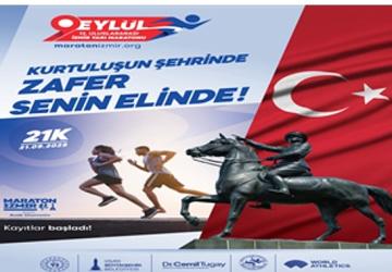 9 Eylül Yarı Maratonu için kayıt zamanı