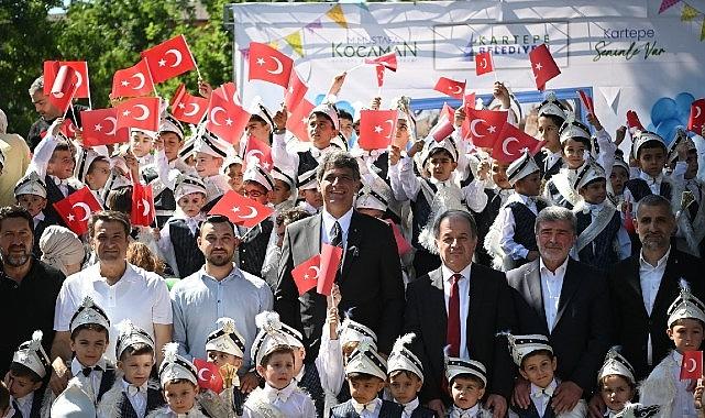 Kartepe'de Coşkulu Sünnet Şöleni Kartepe'de Coşkulu Sünnet Şöleni