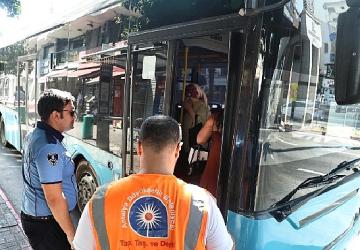 Halk otobüslerinde klima denetimi sürüyor
