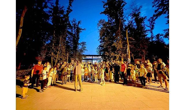 Ormanya'da çocuklara özel gece yürüyüşü Ormanya'da çocuklara özel gece yürüyüşü