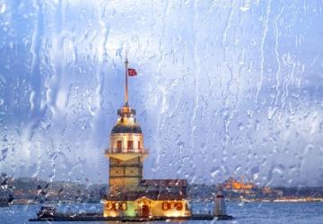 İstanbul'da kuvvetli poyraz ve sağanak alarmı
