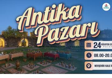 Nevşehir Kalesi, Antika Pazarına Ev Sahipliği Yapacak
