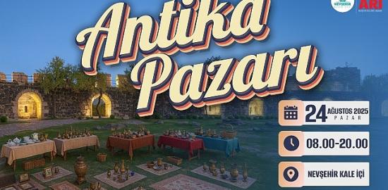 Nevşehir Kalesi, Antika Pazarına Ev Sahipliği Yapacak