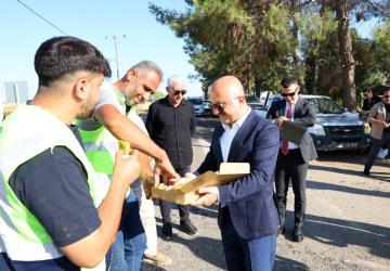 Bozhüyük-Çençeng-Yazlık Grup Köy Yolunda Asfalt Çalışmaları Sürüyor
