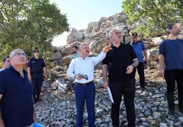 Adıyaman’da yeni Küçük Sanayi Sitesi için Zey Köyü’nde inceleme