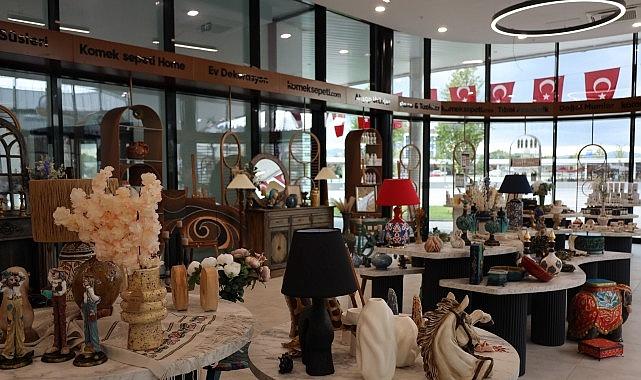 Kadın eliyle şehrin kalbinde doğan mağaza; “KOMEK Sepeti Meydan Store" Kadın eliyle şehrin kalbinde doğan mağaza; “KOMEK Sepeti Meydan Store"